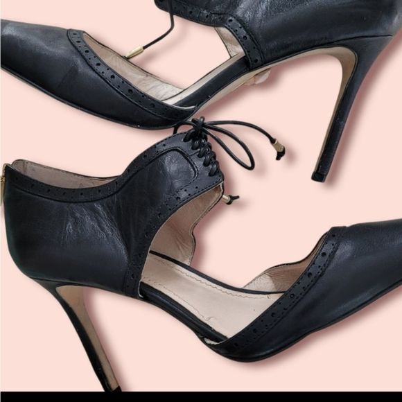 10 Louise et cie lace up leather heel - Picture 2 of 5